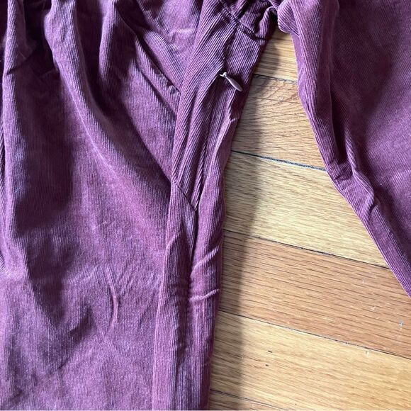 Boden Brown Fine Corduroy Preppy Fall Teacher Pintuck Ruffle Tunic Dress Size 6 - Picture 5 of 10